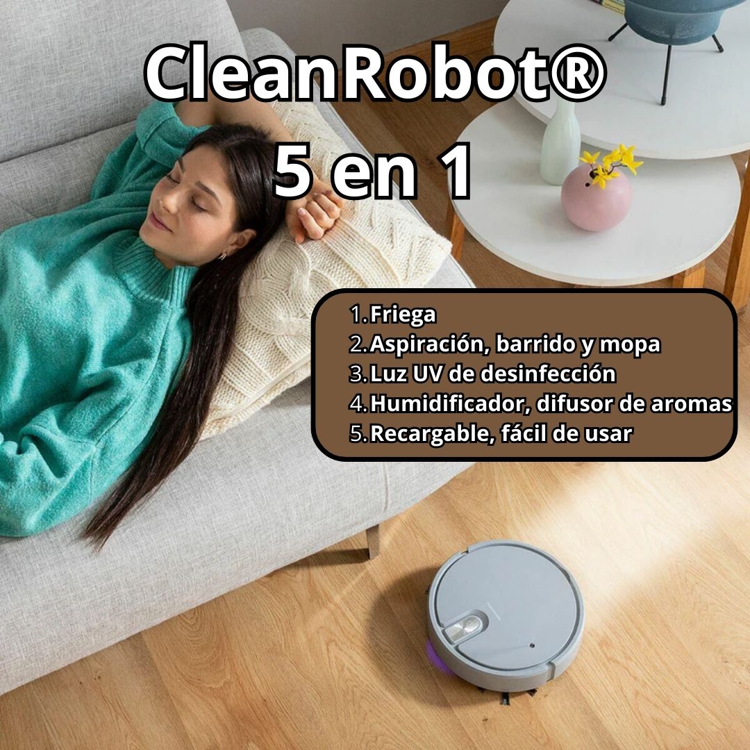 CLEANROBOT®| LIMPIA TU CASA SIN ESFUERZO