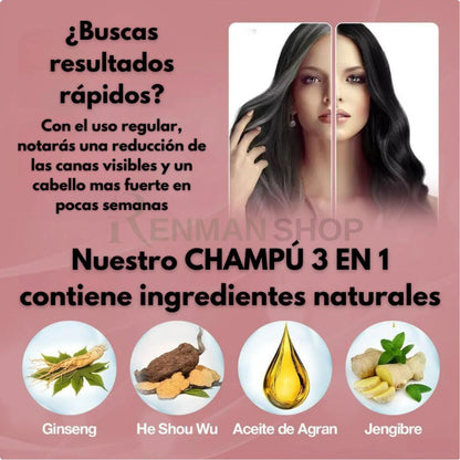 HairPlus®| Adios a las canas en 10 minutos